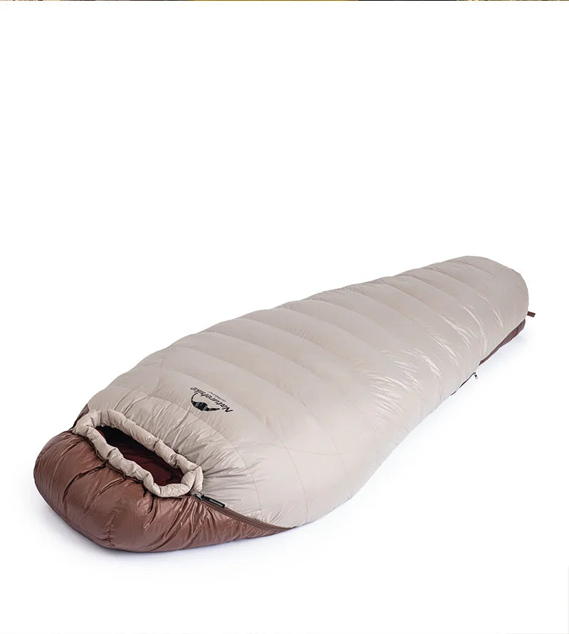 Naturehike Camping Sleeping Bags Snowbird Mummy Sleeping Bag All Season Waterproof Sleeping Bag Duck Down Winter Sleeping Bag