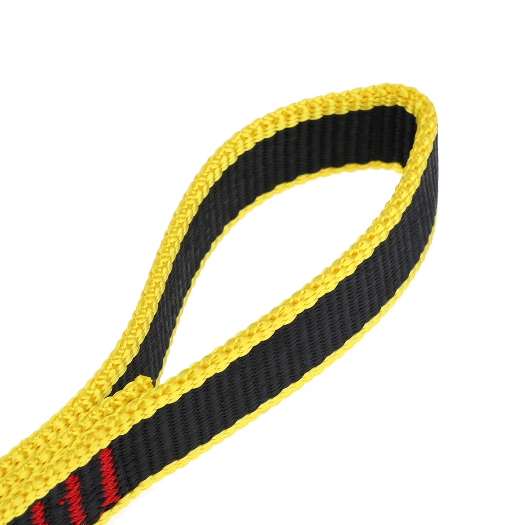 22KN Rock Climbing Quick Draw Nylon Open Sling Mountaineering Carabiner Hardware Webbing Strap Lanyard Rope for Climbing