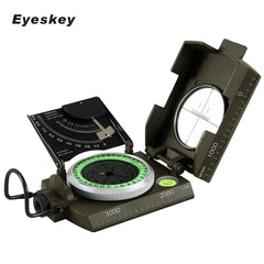 Mulitifunctional Outdoor Survival Military Compass Camping Waterproof Geological Compass Digital Navigation Equipment