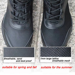 35 48 Size Men Women Ultrallight Outdoor Climbing Shoes Tactical Training Army Boots Summer Breathable Mesh Hiking Desert Boot