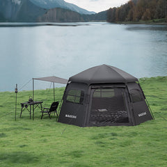 Hexagonal Auto-Open Camping Tent - Portable & Protective