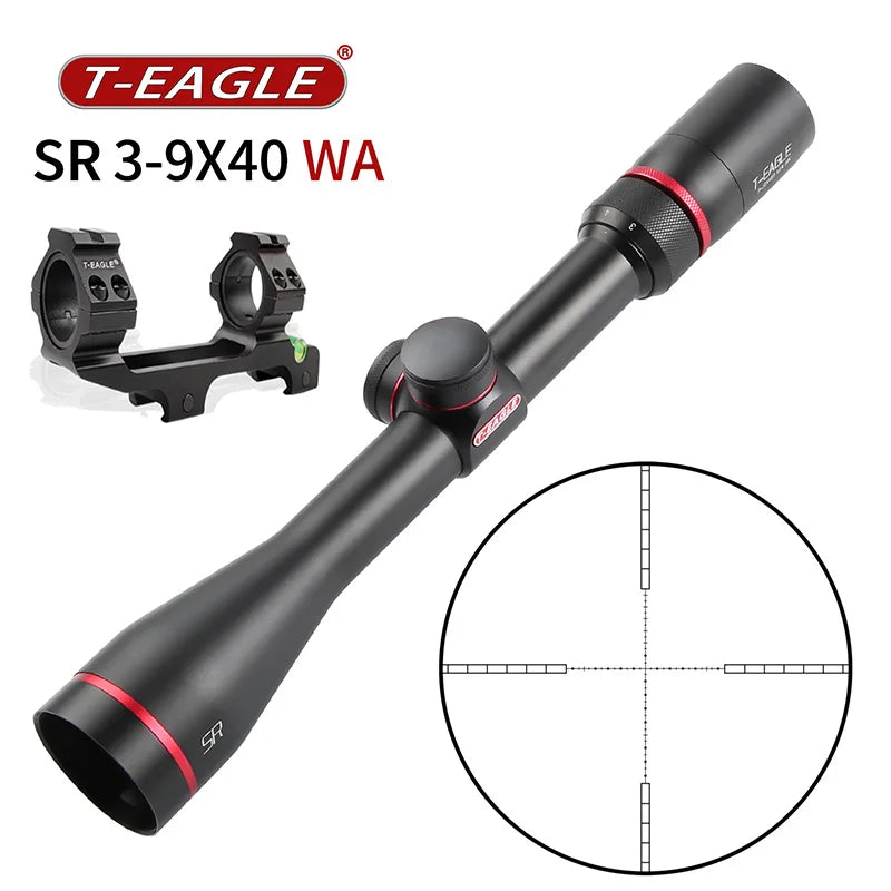 T-EAGLE Optical Sight SR3-9X40/50WA HK Spotting Scope For Rifle Hunting RiflesScope Airsoft Gun Sight Shock Proof Rifle Scope