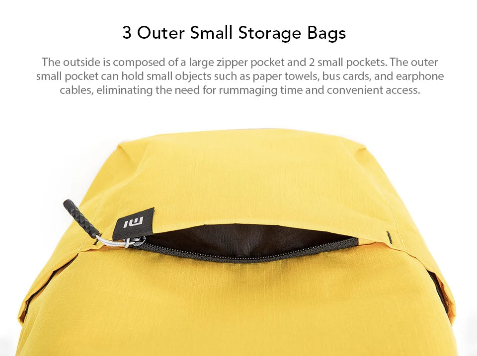 New Original Xiaomi Colorful Backpack Bag 10L Leisure Sports Chest Pack Bags Unisex For Mens Women Travel Camping Smart Home Bag