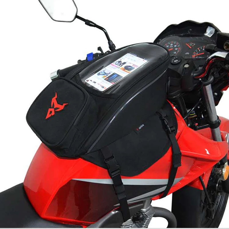 Motocentric Magnetic Motorcycle Waterproof Bag Motorcycle Fuel Tank Bag Navigation Universal Motorbike Tool Backpack Portable