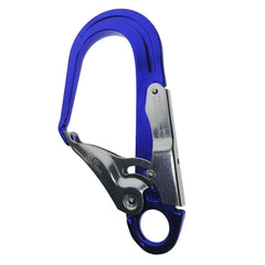 25Fkn Heavy Duty Rock Climbing Caving Fall Protection Harness Lanyard Spring Automatic Lock Fall Arrest Carabiner Snap Hook