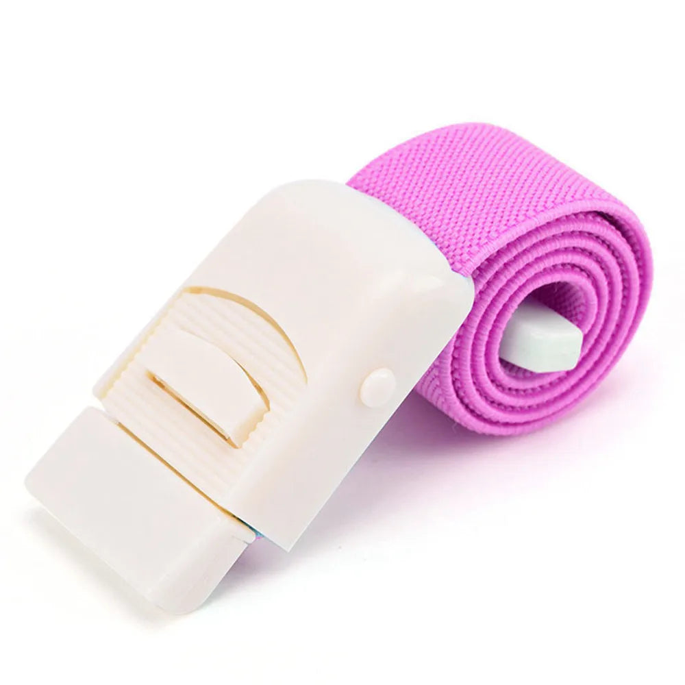 ABS Snap Tourniquet Quick Release Medical Emergency Buckle Band Adjustable Portable Ribbon Outdoor First Aid Accessories