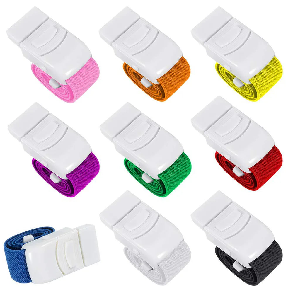 ABS Snap Tourniquet Quick Release Medical Emergency Buckle Band Adjustable Portable Ribbon Outdoor First Aid Accessories