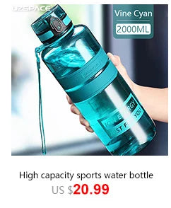 Sport Water Bottles with Straw Summer New Large-capacity Tritan Plastic Portable Leakproof Drink Bottle BPA Free Outdoor Travel