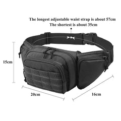 Outdoor Tactical Gun Waist Bag Holster Chest Combat Camping Sport Hunting Athletic Shoulder Sling Fanny Pack Backpack For Men