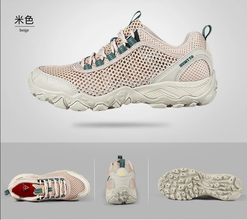 Humtto Summer Hiking Shoes Outdoor Walking Sneakers for Men Climbing Sport Women Men's Shoes Trekking Hunting Female Mens Shoes