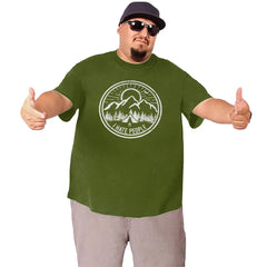 Camping I Hate People T Shirt Camping Lovers Mountain Climbing Hiking T-Shirts Men Big Tall Tees Oversized 4XL 5XL 6XL Clothing