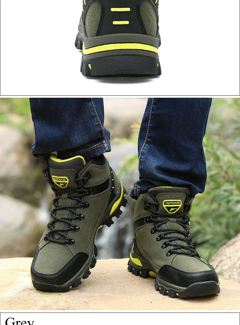 Winter Women Ankle Outdoor Trekking Boots Hiking Shoes Woman Mountain Climbing Treking Sneakers Wandelschoenen Botas Mujer