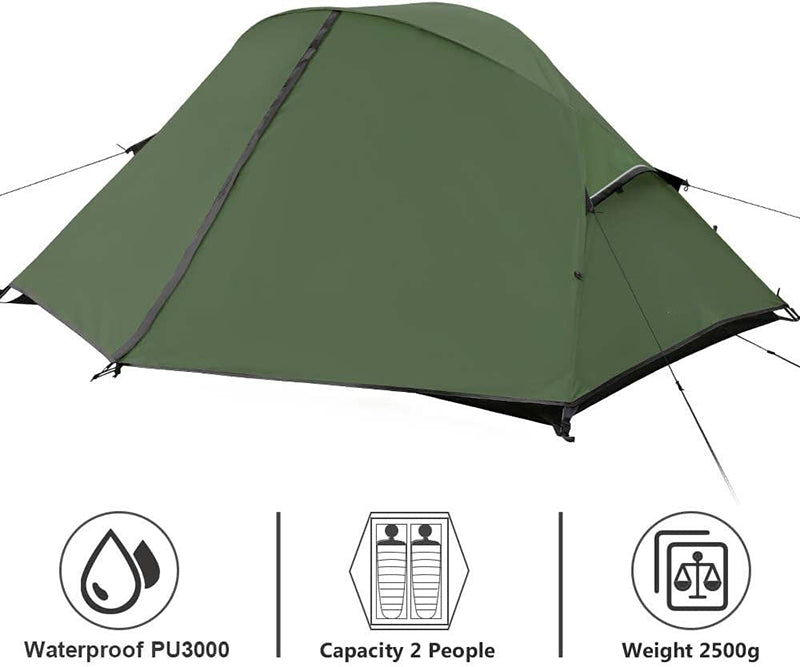 Waterproof & Windproof Backpack Tent - Instant Setup for Hiking & Camping