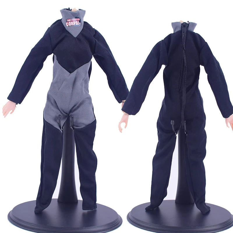 1/6 Sca Uniforms Action&Toy Figures Clothes Accessory poptoys Suit Coverall Suit Racing Set Tight Jumpsuit Wear Bodysuit Siamese