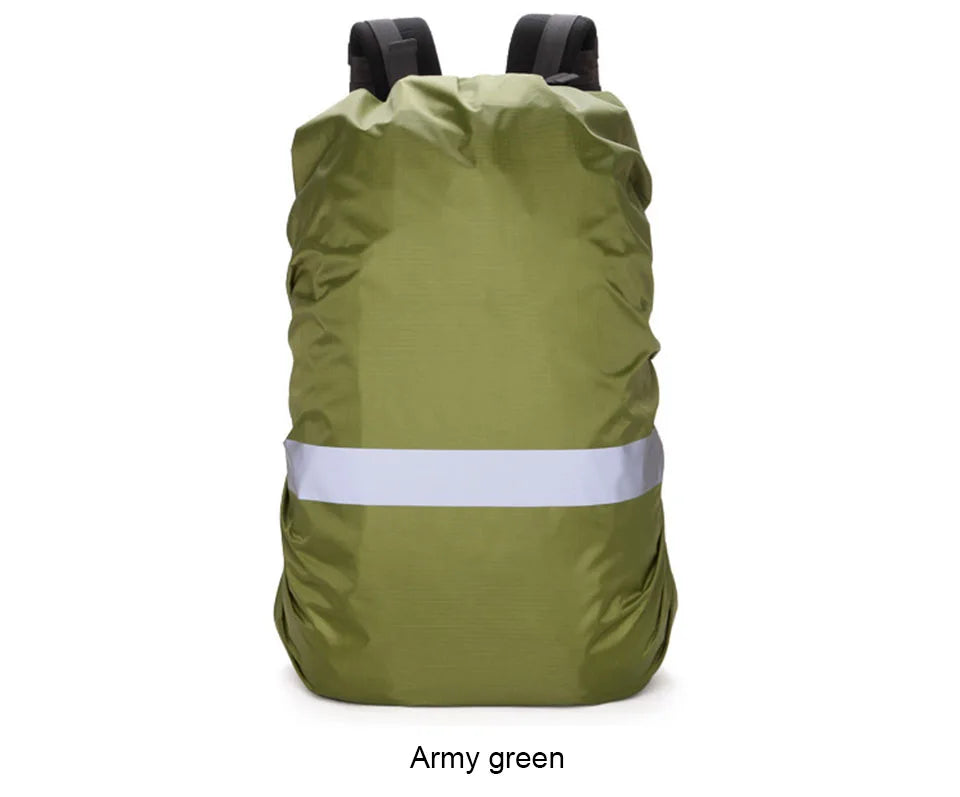 Reflective Rain Cover Backpack 20L 35L 45L 60L Waterproof Bag Camo Tactical Outdoor Camping Hiking Climbing Dust Raincover