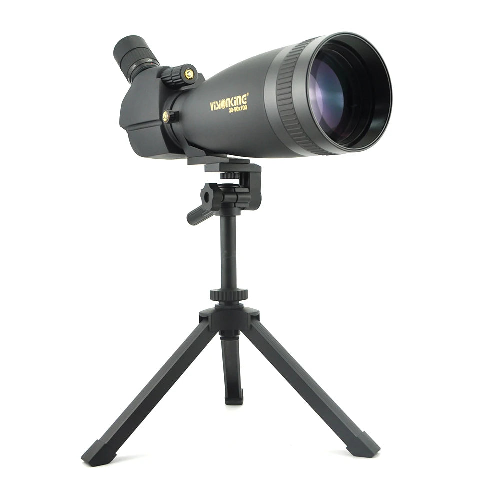 Visionking 30-90x100 Powerful Spotting Scope Dual speed focus Optics Hunting Birdwatching Observation Telescope With Tripod