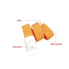 ABS Snap Tourniquet Quick Release Medical Emergency Buckle Band Adjustable Portable Ribbon Outdoor First Aid Accessories