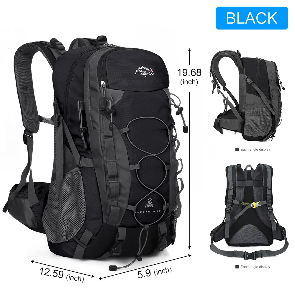 Hiking storage backpack, sturdy 40-liter bag, travel backpack, very suitable for mountaineering, hiking and camping