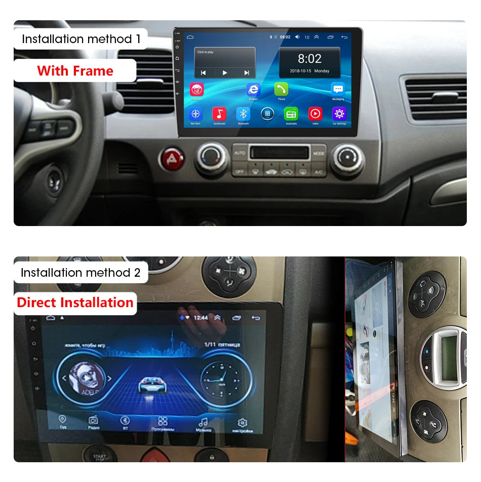 JMCQ 2 Din Android 12 4G NET 7/9/10.1 Inch Car Radio Multimedia Video Player 2Din Navigation GPS FM for Nissan Kia Honda VW