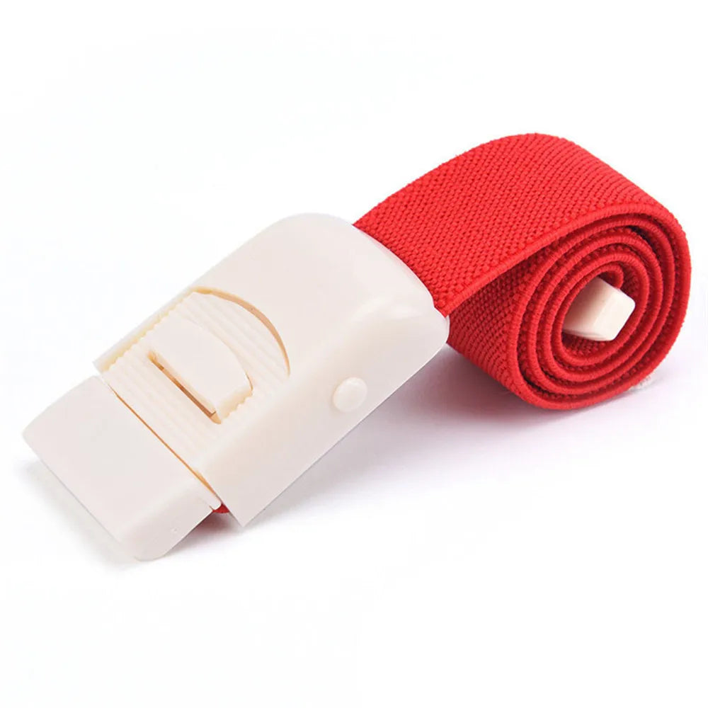 ABS Snap Tourniquet Quick Release Medical Emergency Buckle Band Adjustable Portable Ribbon Outdoor First Aid Accessories