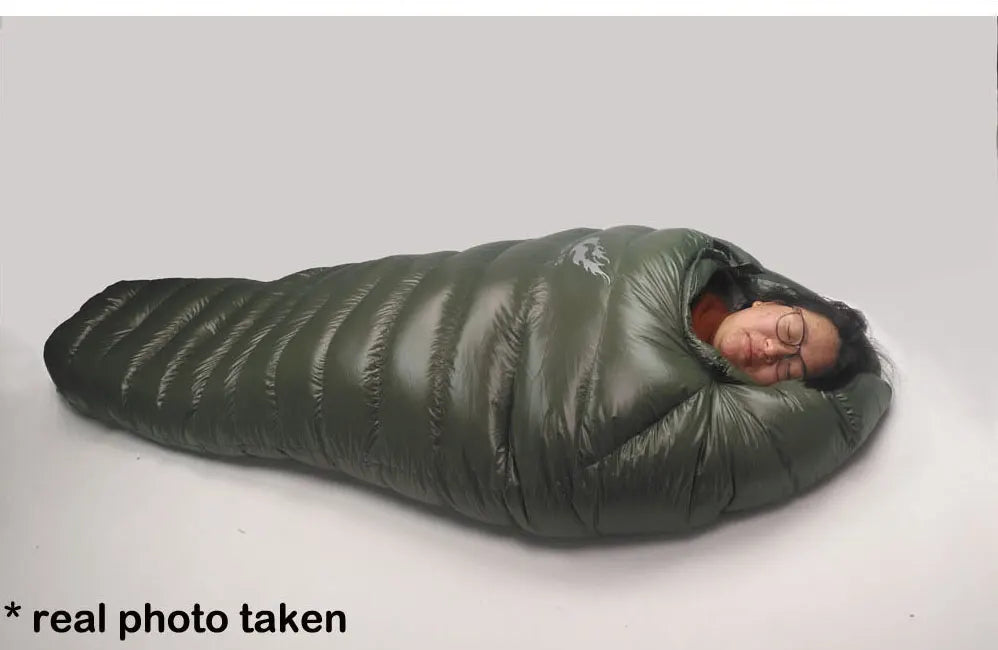 Kamperbox Cold Temperature Winter Sleeping Bag Down Sleeping Bag Winter Camping Sleeping Bag Double