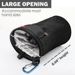 Magnesia Sack Rock Climbing Chalk Bag Waterproof Pocket for Weight Lifting Outdoor Bouldering Magnesia Pouch Climbing Equipment