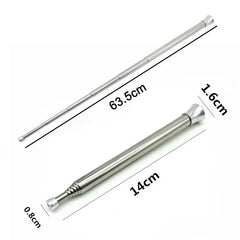 Fire Blow Pipe Telescopic Camping Blow Fire Tube Blower Stainless Steel Pipe Campfire Tool for Outdoor Picnic BBQ Fireplace