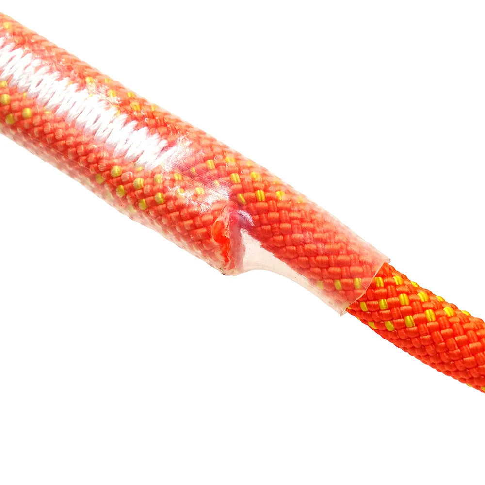 Outdoor 8mm Climbing Rope Rock High Strength Static Survival Emergency Fire Rescue Safety Rope Cord Hiking Accessory Equipment