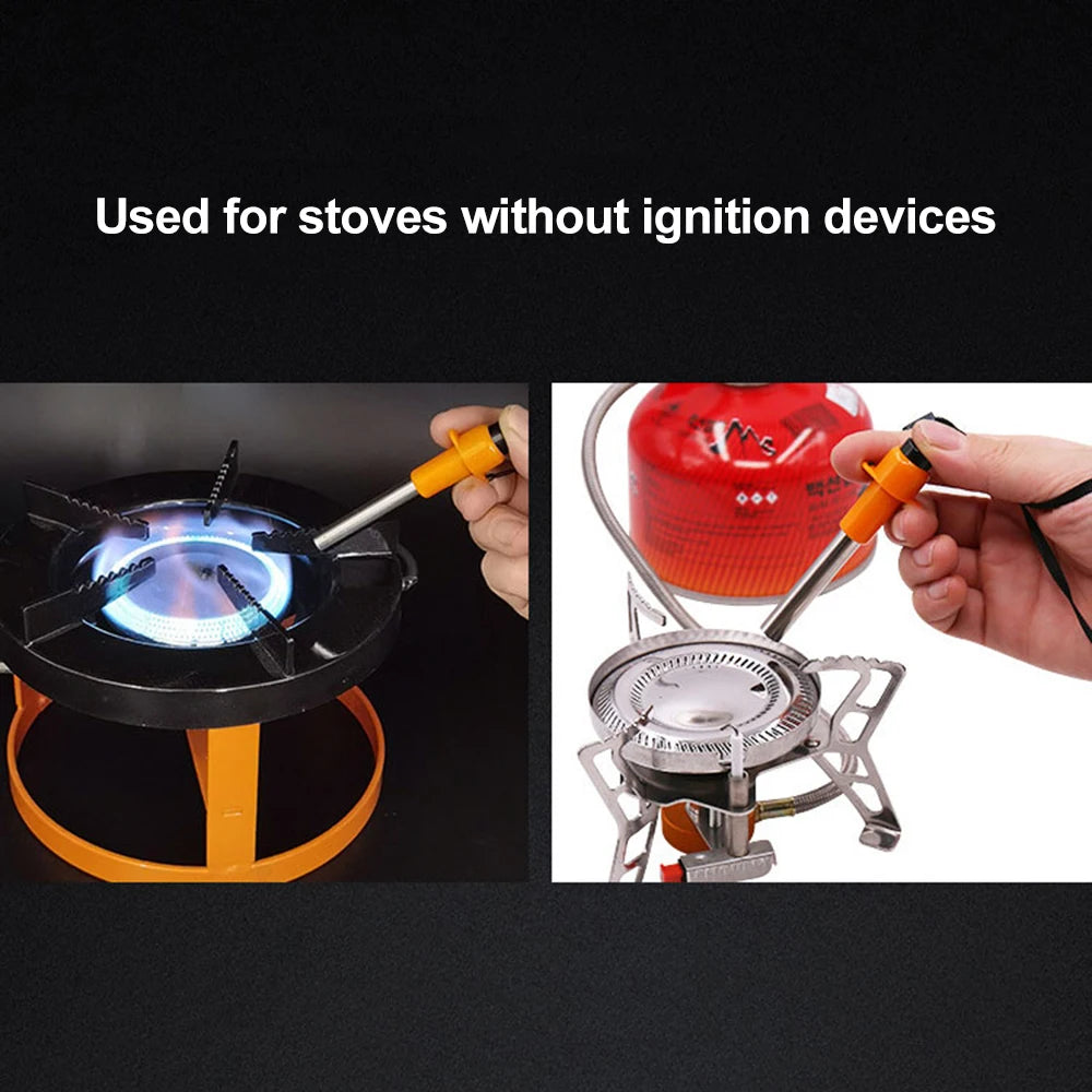 Outdoor Stove Igniter Piezo Lighter Portable Piezoelectric Ignition Device Camping Burner Pulse Igniter Stove Accessories