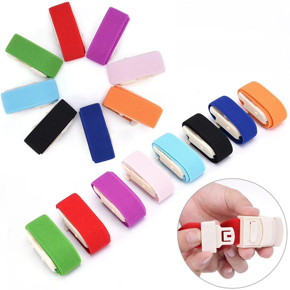 ABS Snap Tourniquet Quick Release Medical Emergency Buckle Band Adjustable Portable Ribbon Outdoor First Aid Accessories