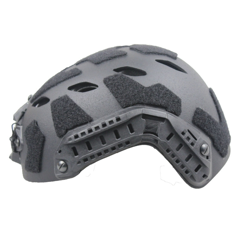 Carbon Fiber Tactical Helmet, Perforated Version, Breathable Field Mountaineering Parachute Riding Helmet, SF, H016