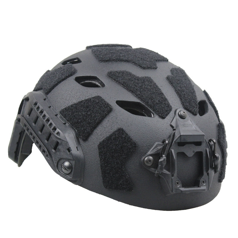 Carbon Fiber Tactical Helmet, Perforated Version, Breathable Field Mountaineering Parachute Riding Helmet, SF, H016