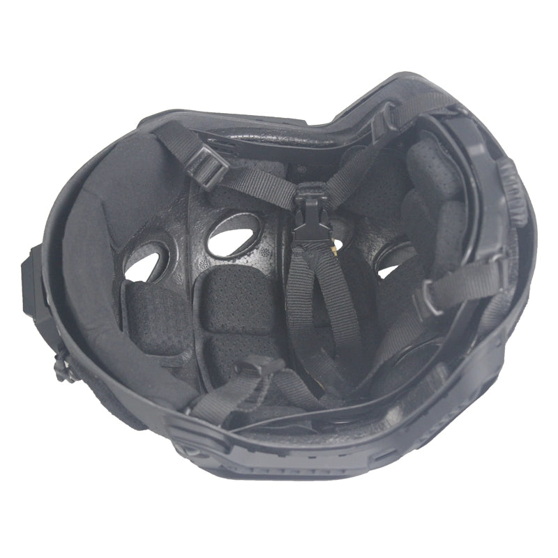 Carbon Fiber Tactical Helmet, Perforated Version, Breathable Field Mountaineering Parachute Riding Helmet, SF, H016