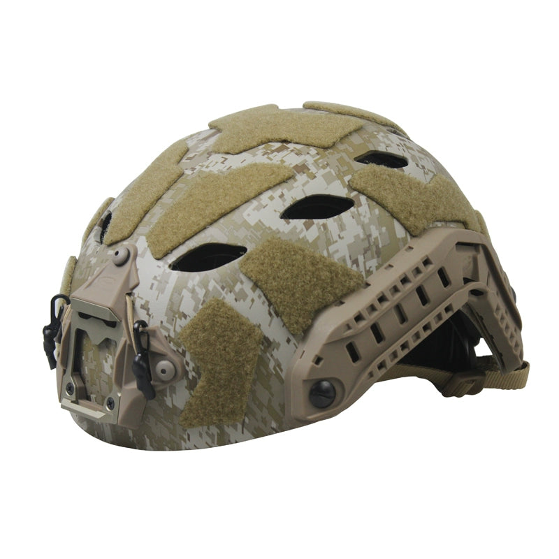 Carbon Fiber Tactical Helmet, Perforated Version, Breathable Field Mountaineering Parachute Riding Helmet, SF, H016