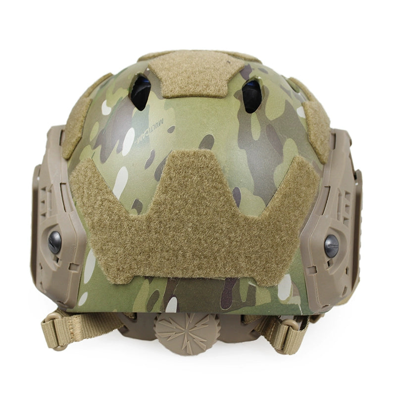 Carbon Fiber Tactical Helmet, Perforated Version, Breathable Field Mountaineering Parachute Riding Helmet, SF, H016