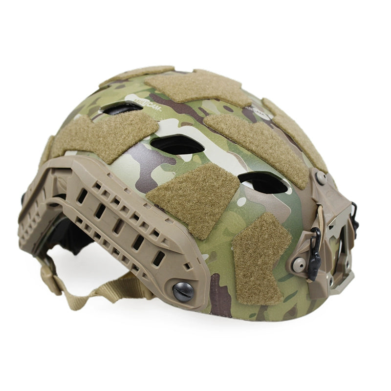 Carbon Fiber Tactical Helmet, Perforated Version, Breathable Field Mountaineering Parachute Riding Helmet, SF, H016