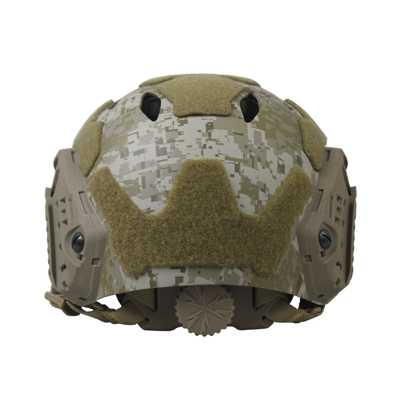 Carbon Fiber Tactical Helmet, Perforated Version, Breathable Field Mountaineering Parachute Riding Helmet, SF, H016