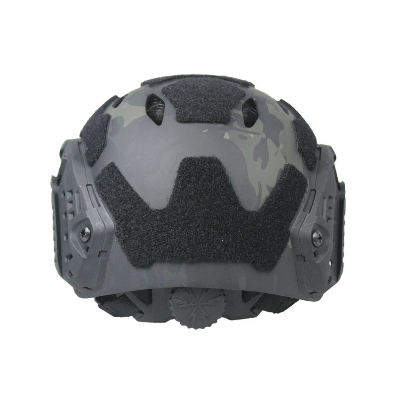 Carbon Fiber Tactical Helmet, Perforated Version, Breathable Field Mountaineering Parachute Riding Helmet, SF, H016