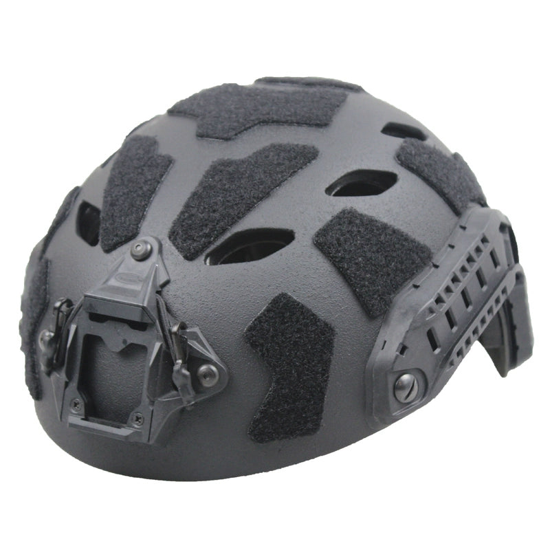 Carbon Fiber Tactical Helmet, Perforated Version, Breathable Field Mountaineering Parachute Riding Helmet, SF, H016