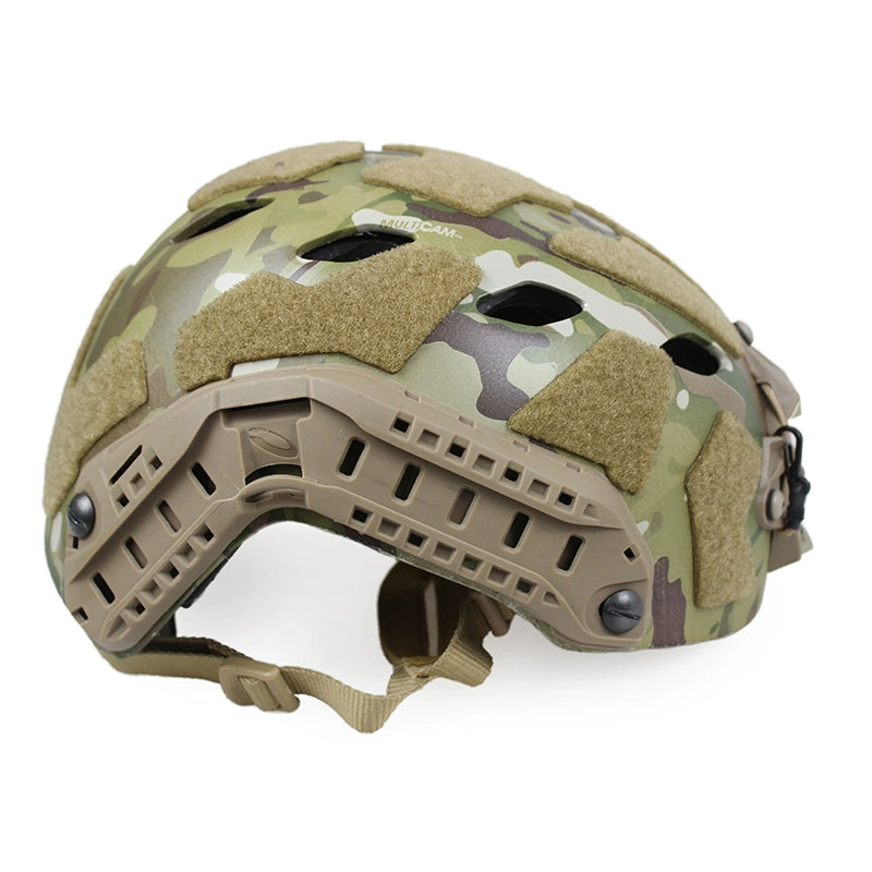 Carbon Fiber Tactical Helmet, Perforated Version, Breathable Field Mountaineering Parachute Riding Helmet, SF, H016