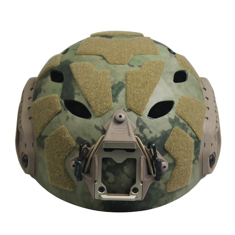 Carbon Fiber Tactical Helmet, Perforated Version, Breathable Field Mountaineering Parachute Riding Helmet, SF, H016