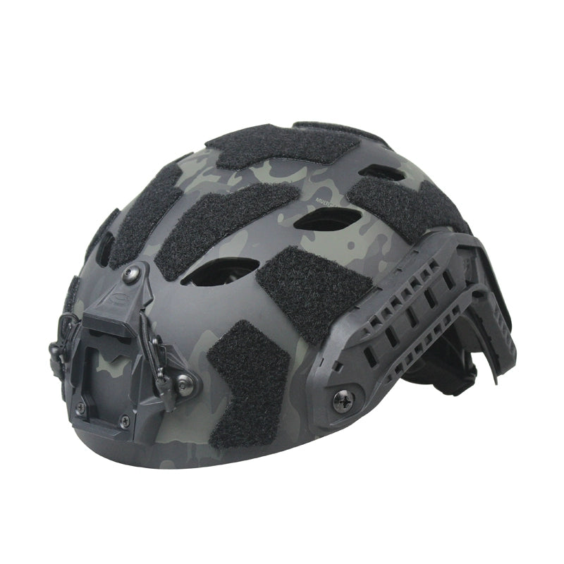 Carbon Fiber Tactical Helmet, Perforated Version, Breathable Field Mountaineering Parachute Riding Helmet, SF, H016