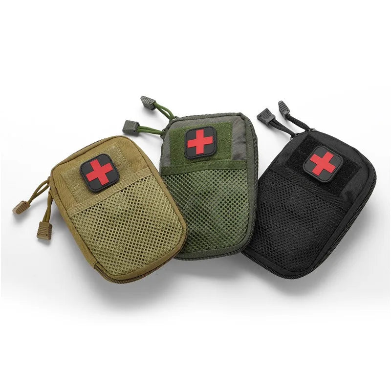 Camping Safari Outdoor EDC Pocket Wallet Molle First Aid kit Medical bag Bug Out bag Emergency Medical kit