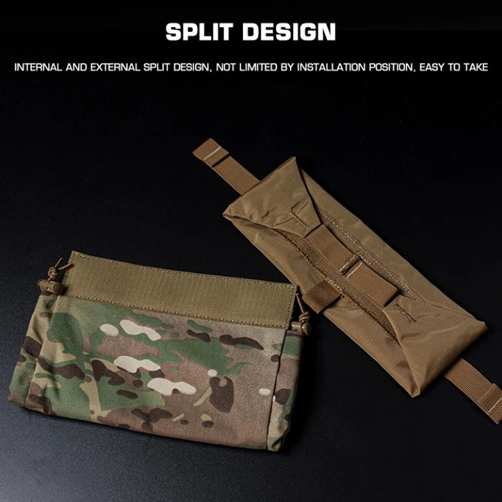 Tactical Trauma Pouch Roll 1 IFAK Individual First Aid Kit EDC Medical Rapid Belt Bag Airsoft Huntin Vest Plate Carrier Gear