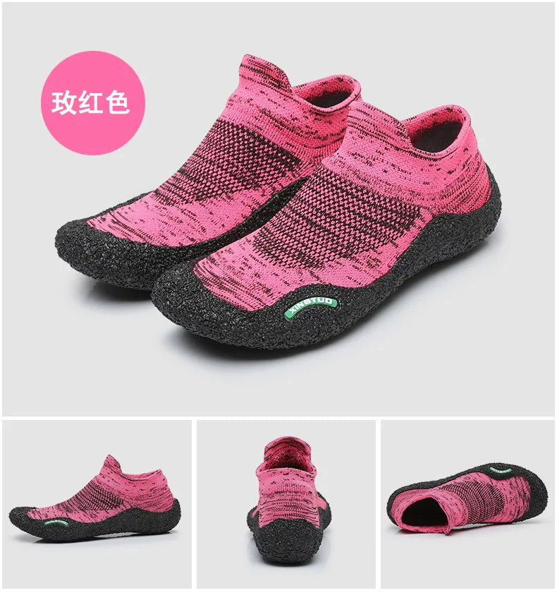 Men's Women's Beach Shoes Creek Tracing Anti Slip Breathable Multifunctional Water Wading Sneakers Outdoor Climbing Sports Socks