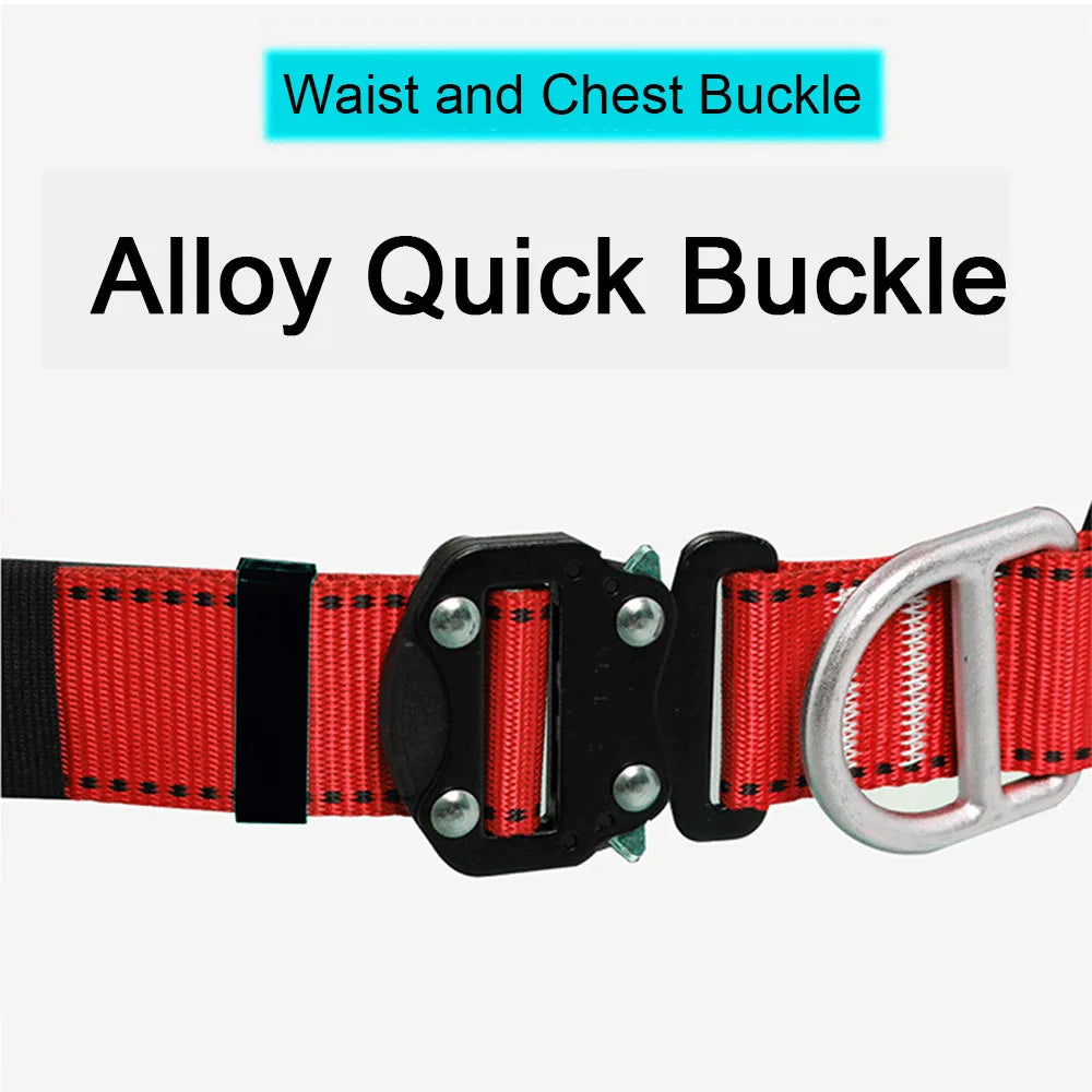 High Altitude Work Safety Belt Three Point Safety Harness Outdoor Rock Climbing Electrician Construction Protection Equipment