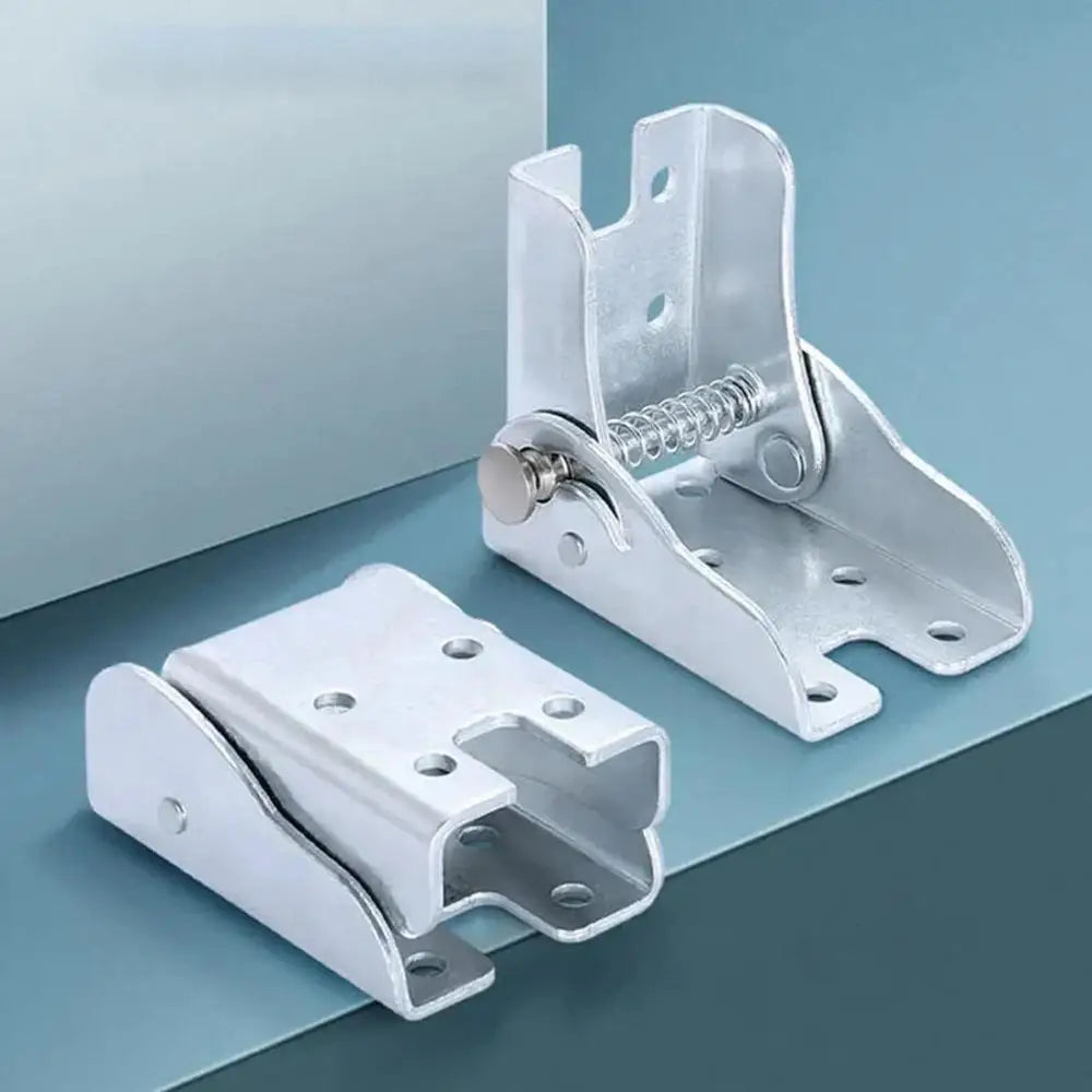 4Pcs/set 90 Degree Self-Locking Folding Hinge Table Legs Chair Extension Foldable Self Locking Fold Feet Hinges Hardware