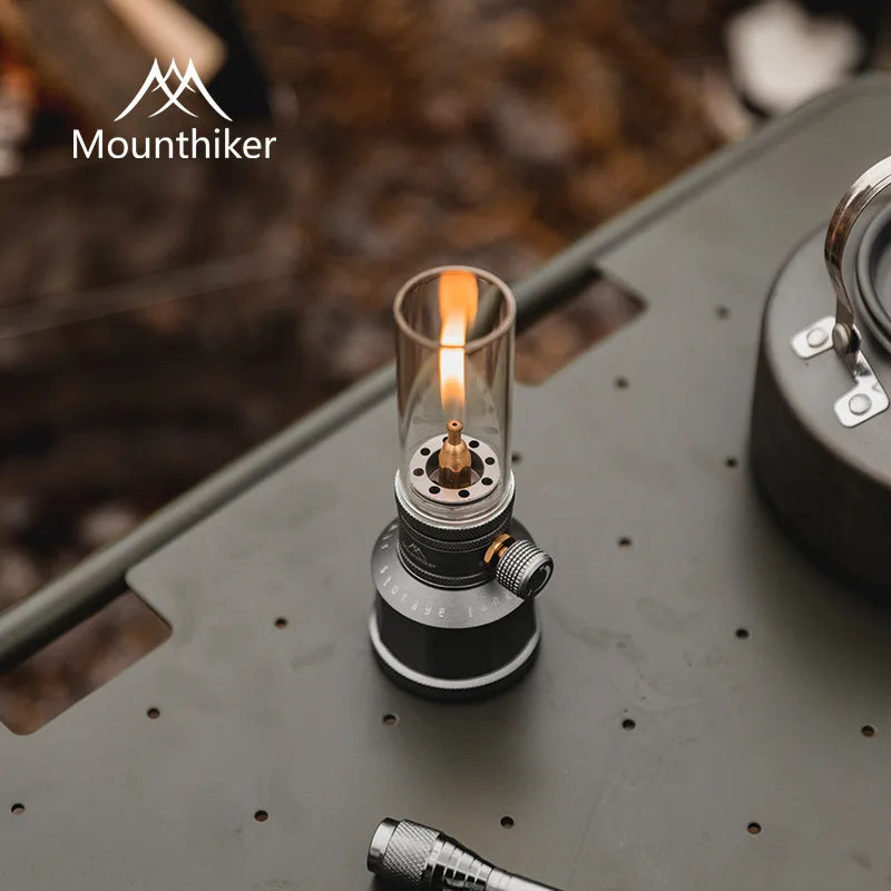 Outdoor Gas Light Set Mountainhiker Picnic Camping Retro Decorative Ambience Creative Desktop Bedside Gas Lamps And Accessories