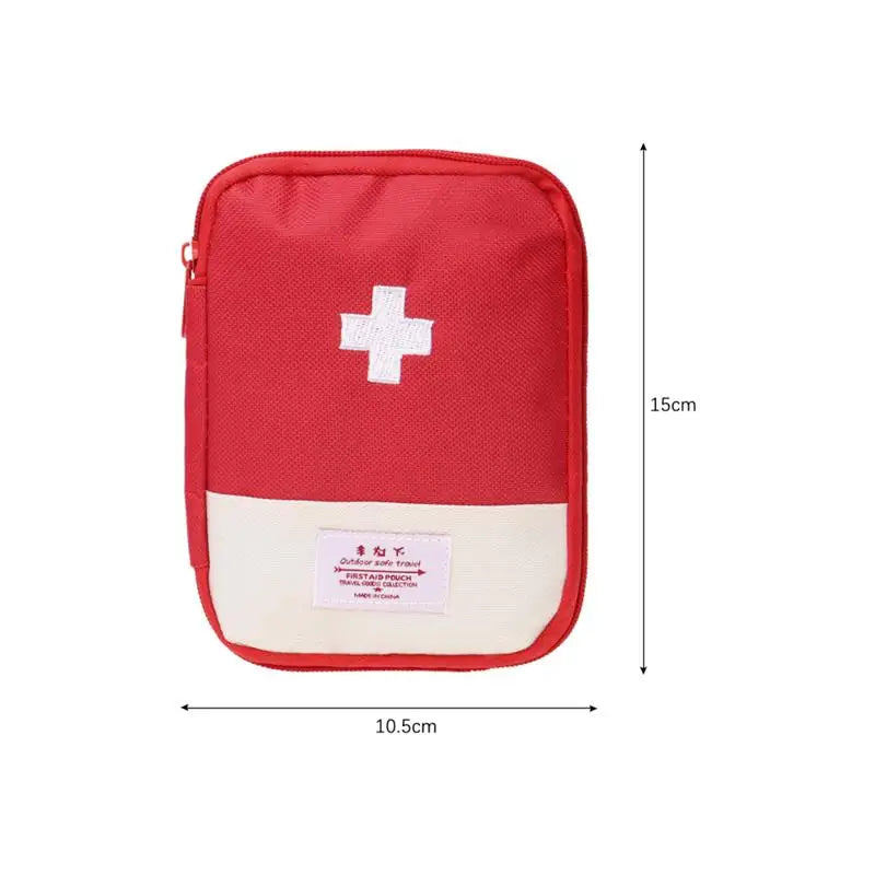 Cute Mini Portable Medicine Bag First Aid Kit Medical Emergency Kits Organizer Outdoor Household Medicine Pill Storage Bag