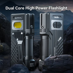 Warsun 3000Lm Most Powerful LED Flashlight Rechargeable Torch Light Flashlight Tactical Lantern Long Shot Hand Lamp For Camping